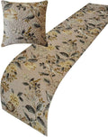 The HomeCentric Beige Bed Runner by TheHomeCentric