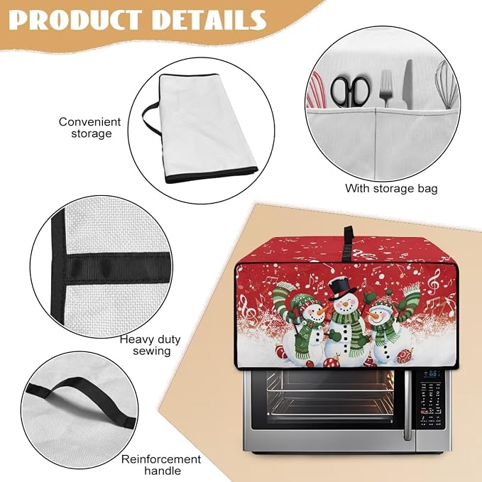 Christmas Convection Toaster Oven Cover - Image 5