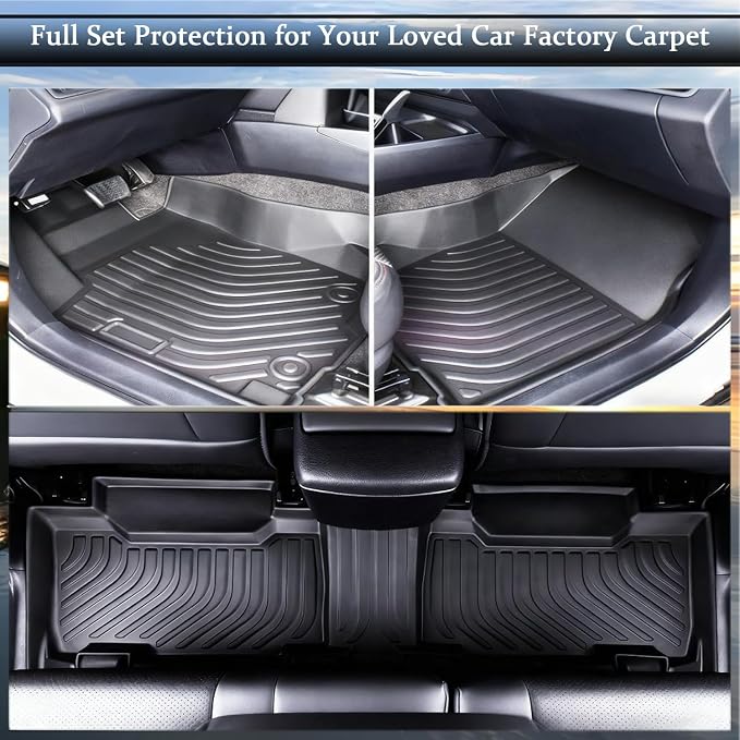 TPE Floor Mats Compatible with KIA Sportage 2017-2022 Models Hyundai Tucson - Image 4
