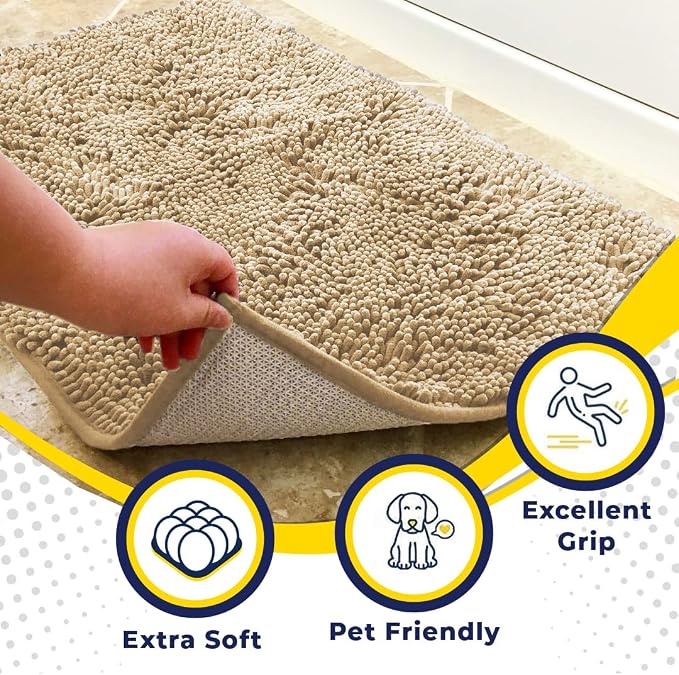 Muddy Mat® AS-SEEN-ON-TV Highly Absorbent Microfiber Door Mat and Pet Rug - Image 2