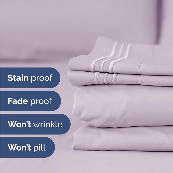 Split King Size 5 Piece Sheet Set - Image 5