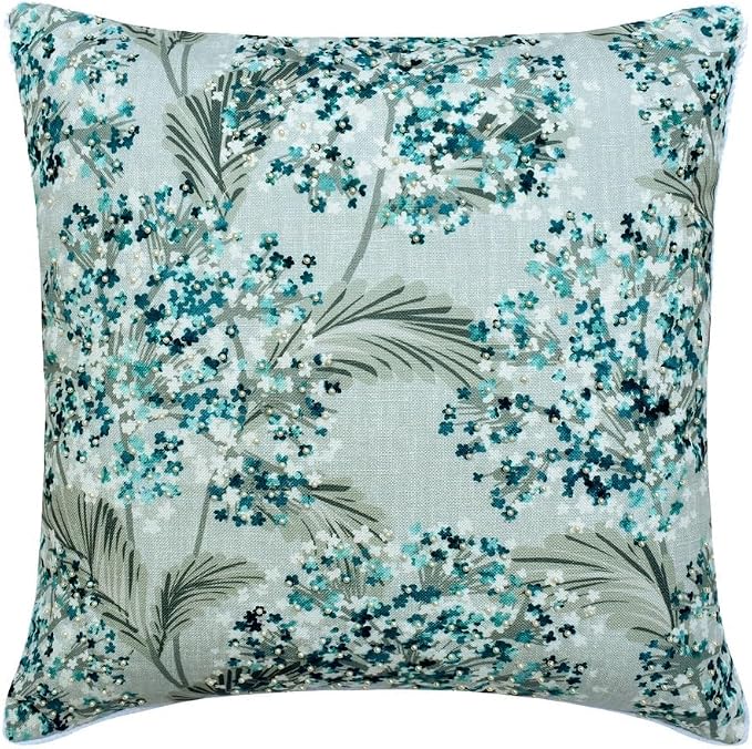 The HomeCentric King/Queen/Twin Blue Decorative King 90"x18" Bed Runner - Image 5