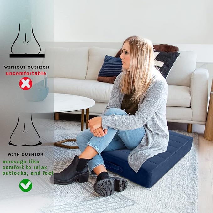 MeMoreCool Square Floor Pillow Seating - Image 3