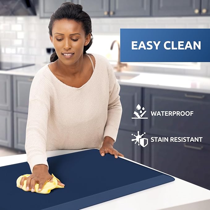 KitchenClouds Kitchen Mat Cushioned Anti Fatigue Kitchen Rug 17.3"x39" - Image 3
