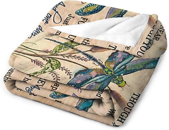 Dragonfly Blanket Memorial Sympathy Gifts - Image 7