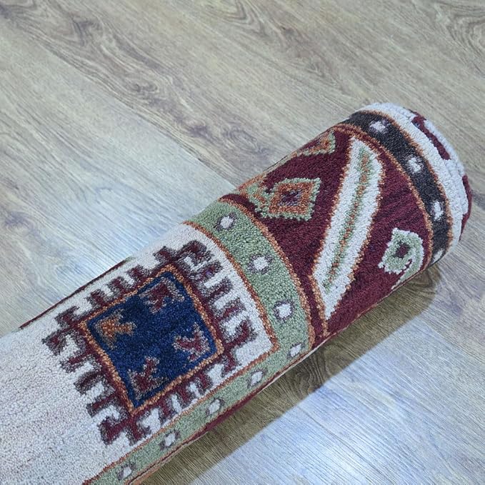 Hand Knotted Wool & Silk ECO-Friendly Oriental Area Rugs - Image 9