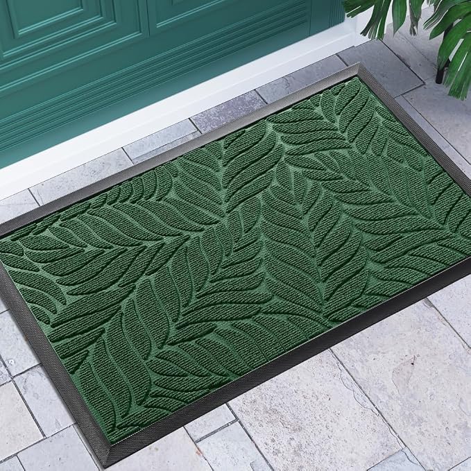 Yimobra Front Door Mat Outdoor Indoor, 29.5x17 All-Season Waterproof Door Mat - Image 8
