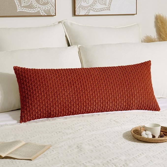 Kevin Textile 20x54 Inch Long Body Lumbar 1 Pack Boho Decorative Throw Pillow - Image 5
