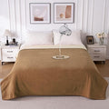 QiyI Waterproof Blanket for Bed King Size, Washable Reversible Bed Cover by QIYI