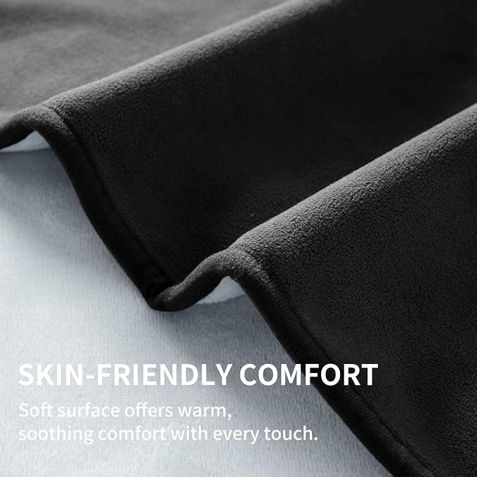 QiyI Waterproof Blanket for Bed Couch Sofa, Small Washable Reversible & - Image 5