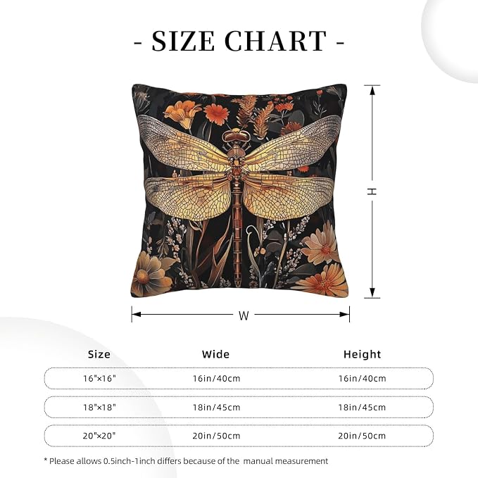 William Morris Abstract Vintage Floral Dragonfly Design 18x18 inches Throw - Image 3