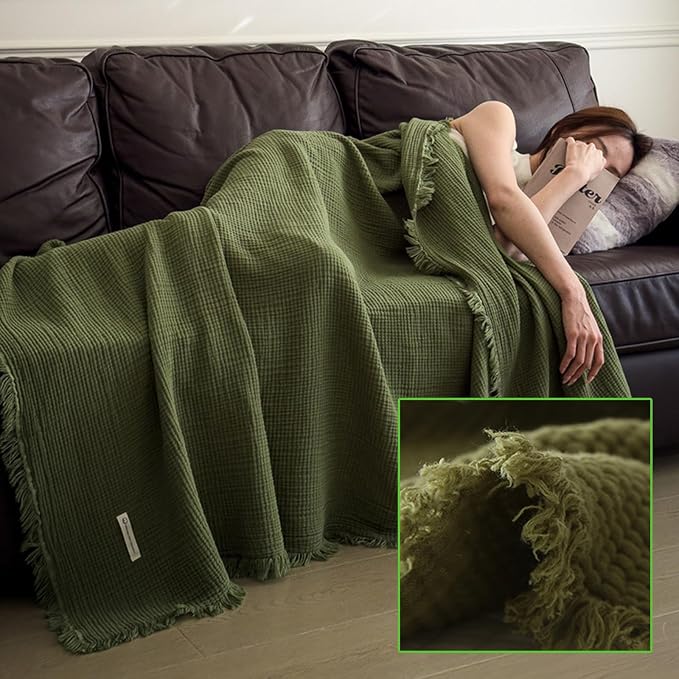 MorroMorn 100% Cotton Muslin Blanket - Image 7