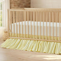 Brandream Gathered Crib Skirt, Baby Boy, Baby Girl, Gender Neutral Crib Skirt by Brandream