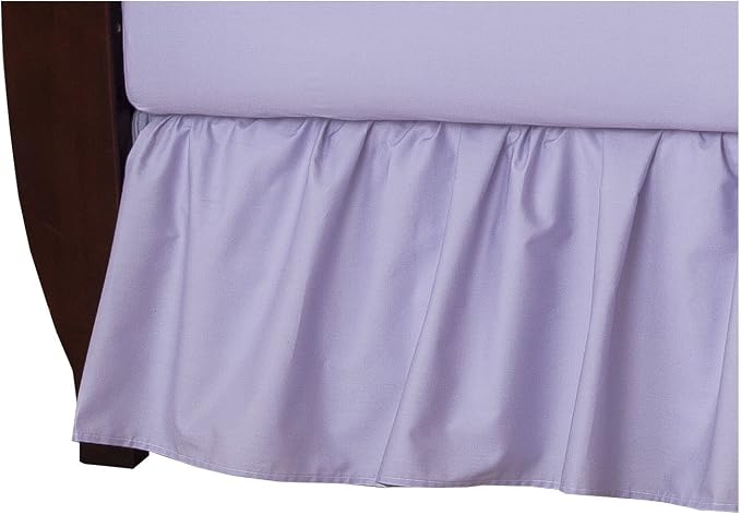 Ruffled Bed Skirt 18 Inch Drop Dust Ruffle by Unknown