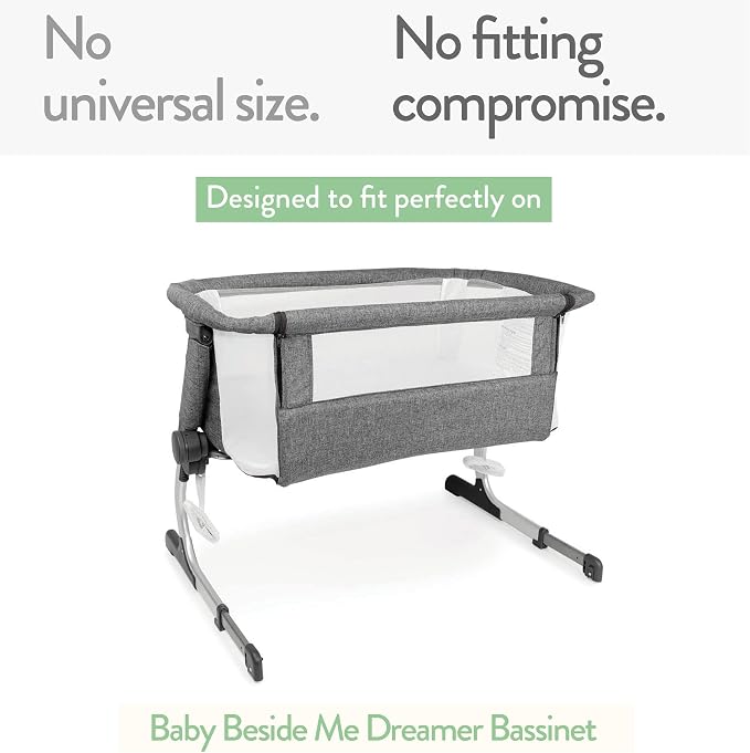 Bassinet Fitted Sheets for Baby Beside Dreamer Bassinet & Bedside Sleeper – - Image 2