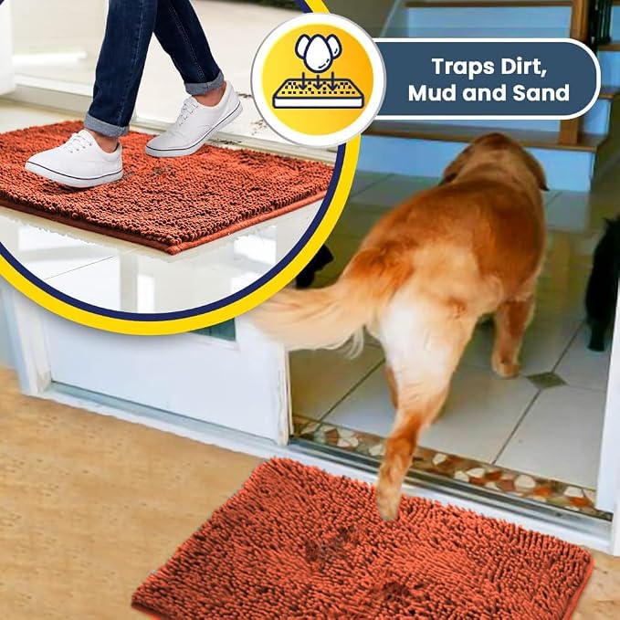 Muddy Mat® Shown on TV – Super Absorbent Microfiber Dog Door Mat - Image 7