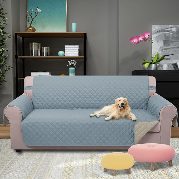 U-NICE HOME 4 Seater Sofa Cover 91 Inch Large Couch Covers - Image 2