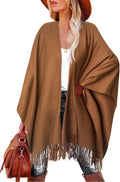 Breezy Lane Women's Shawl Wraps Warm Poncho Ruana Wrap Cardigan by BreezyLane
