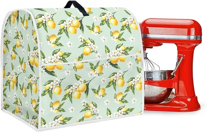 Lemon Mixer Cover for Kitchen Aid 6-8 Quart Stand Mixers, Universal Kitchen - Image 4