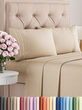 Cal King Size 4 Piece Sheet Set by CGKUnlimited
