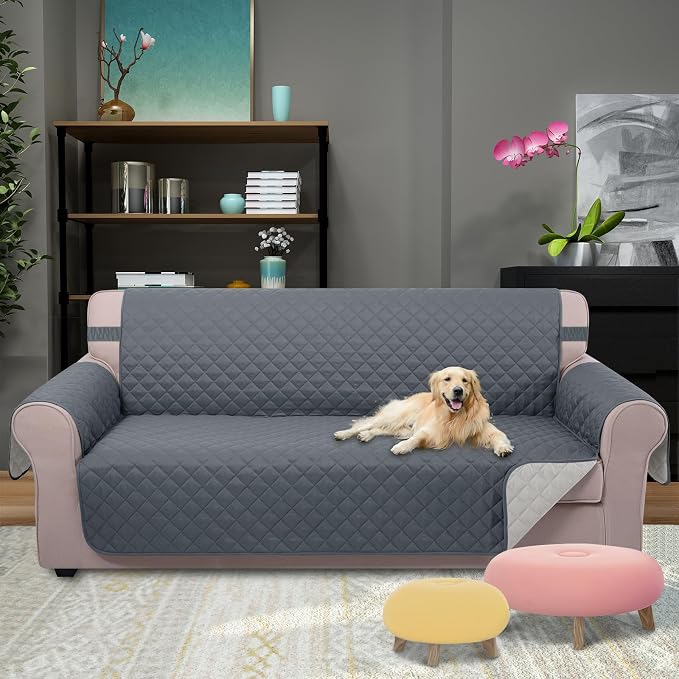 U-NICE HOME 4 Seater Sofa Cover 91 Inch Large Couch Covers - Image 2