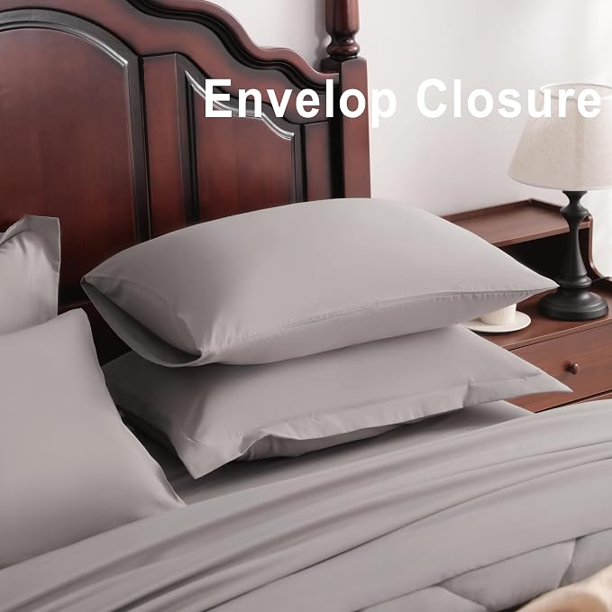 NTBAY Queen Comforter Set with Sheets, 7 Pieces Soft and Breathable Queen - Image 5