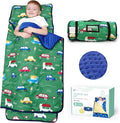 ACRABROS Toddler Nap Mat with Pillow and Blanket, Extra Large Rolled Napping by ACRABROS