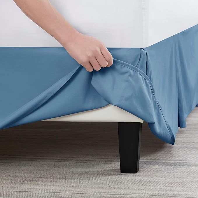 Nestl Blue Heaven Full XL Bed Skirt - Image 5