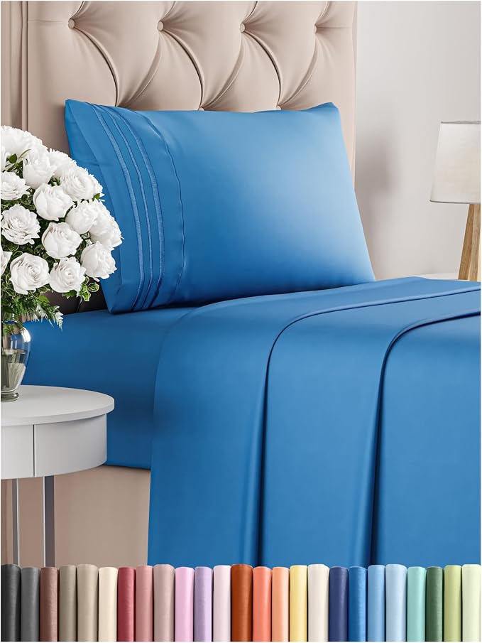 Twin XL Size 3 Piece Sheet Set by CGKUnlimited