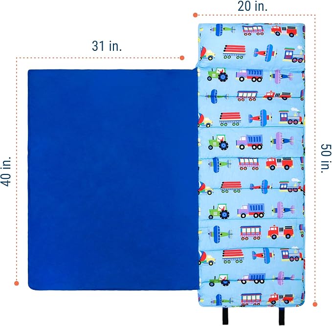 Wildkin Kids Original Nap Mat – Cozy Kids Sleep Mat - Image 5