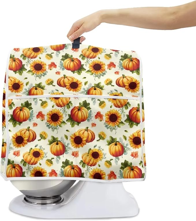 Sunflower Mixer Cover for Kitchen Aid 6-8 Qt Mixer Small Appliance Dust Covers - Image 6