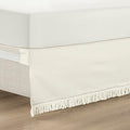 Lush Decor Boho Fringe 15-Inch Tailored Drop Easy Fit Bedskirt by LushDecor