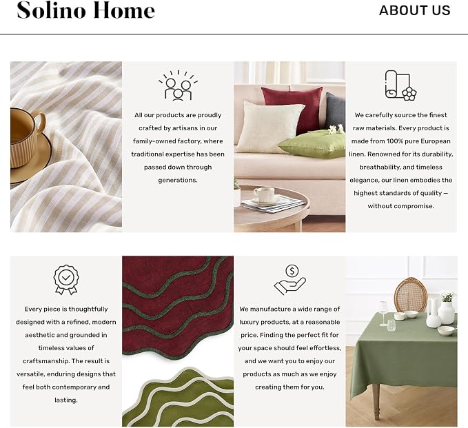Solino Home Christmas Table Runner 72 Inches Long - Image 7