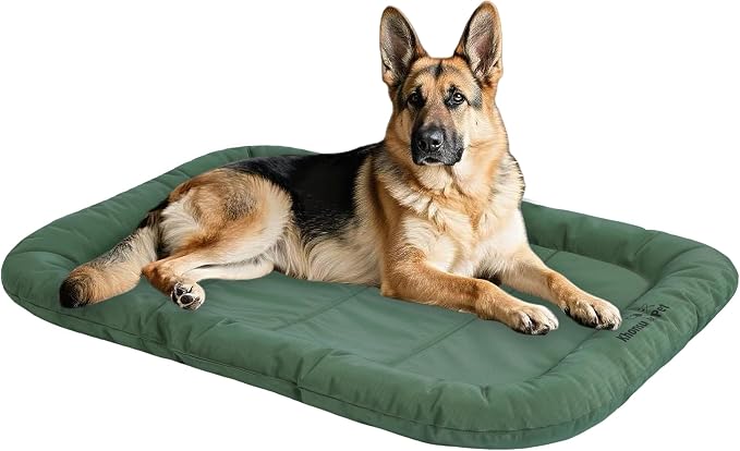 KHONSU PET Durable Dog Bed Tough and Tear Proof Dog Crate Bed, 800lbs Tear by KHONSUPET