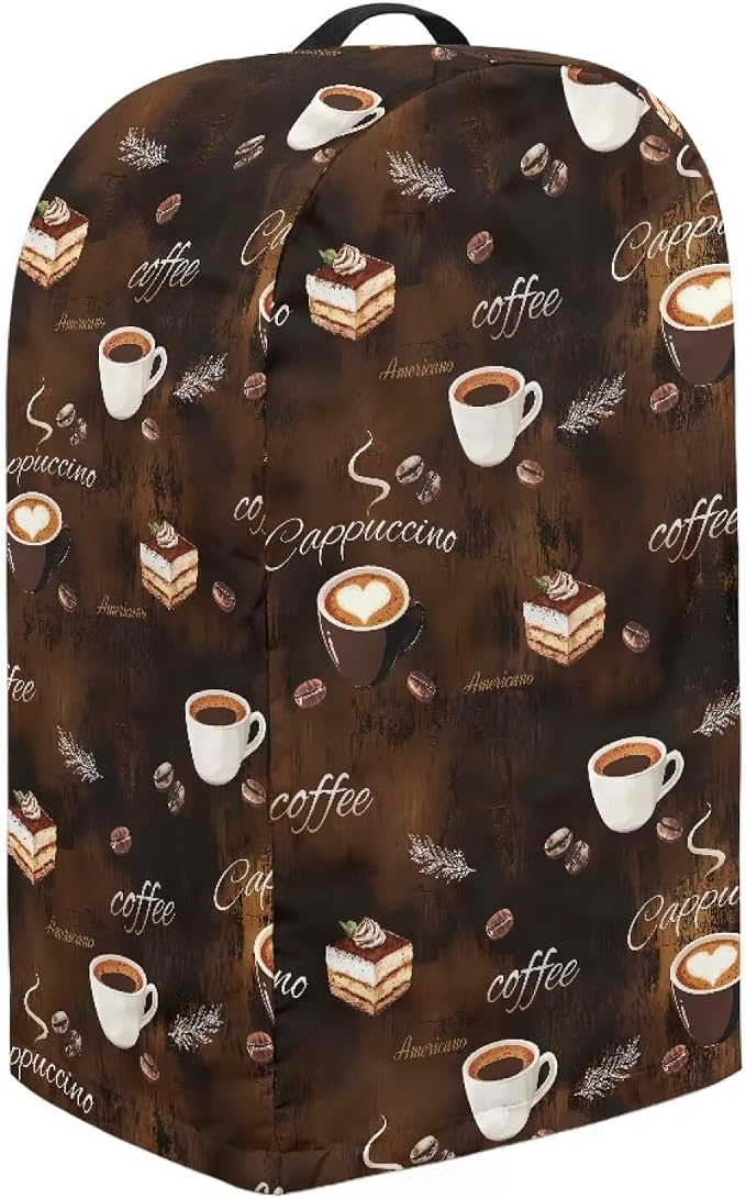 Coffee Cake Blender Dust Cover, Stand Mixer or Coffee Maker Appliance Covers - Image 4