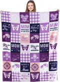 SOCHOW Giftable Throw Blanket for Mom, Super Soft and Cozy Gift for Birthday by SOCHOW
