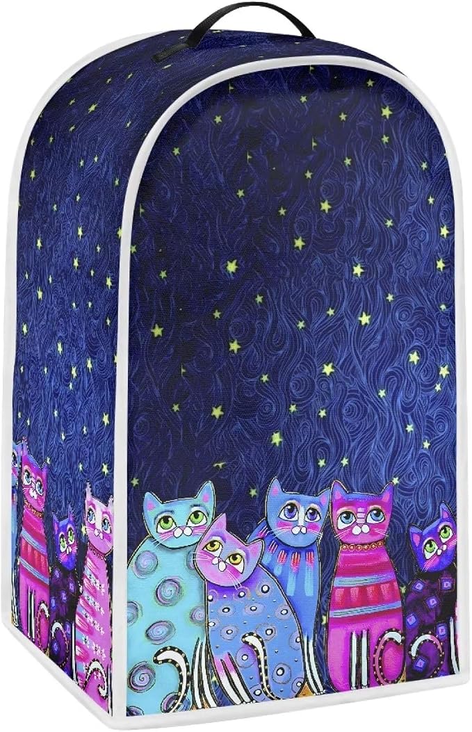 Talayituse Galaxy Cat Print Blender Cover Kitchen Appliance Covers Stand Mixer - Image 2
