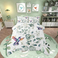 Erosebridal Cartoon Hummingbird Bedding Toddler Size Wildlife Bird Comforter Set by Erosebridal