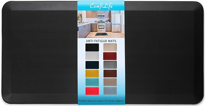 ComfiLife Anti Fatigue Floor Mat – 3/4 Inch Thick Kitchen Mats by ComfiLife