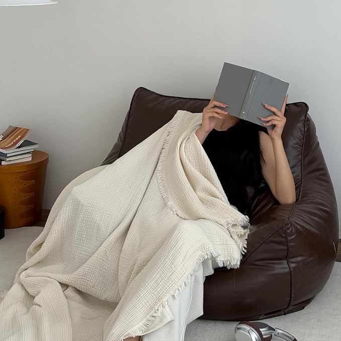 MorroMorn 100% Cotton Muslin Blanket - Image 5