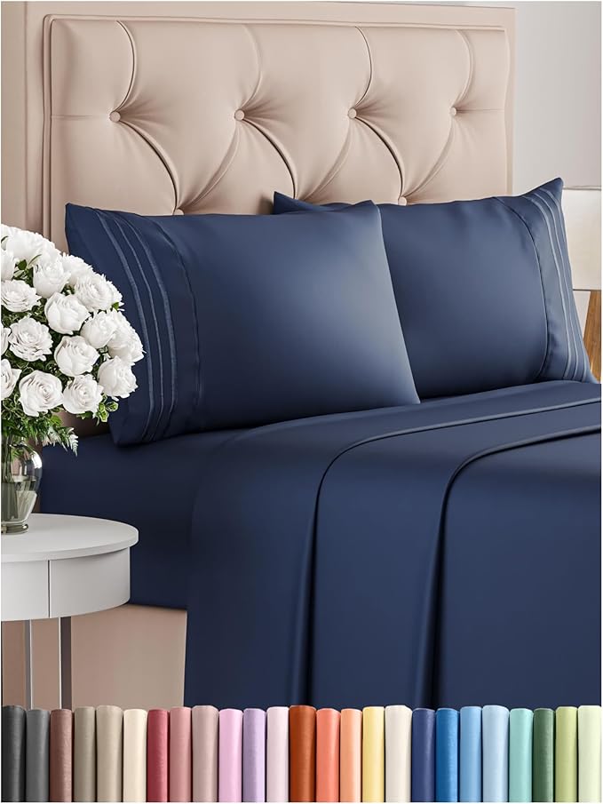 King Size 4 Piece Sheet Set by CGKUnlimited