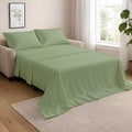 NON Sticky cotton Twin Size Sleeper Sofa Sheets, 4 Piece Egyptian Cotton Bed by Non-StickyCotton