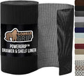 GORILLA GRIP powerGRIP Drawer Shelf and Cabinet Liner, Thick Strong Hold by GorillaGrip
