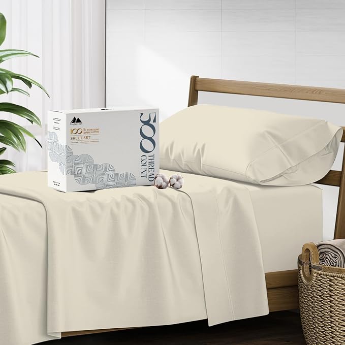 Mayfair Linen 100% Cotton Bed Sheets Twin Sheet Set by MayfairLinen
