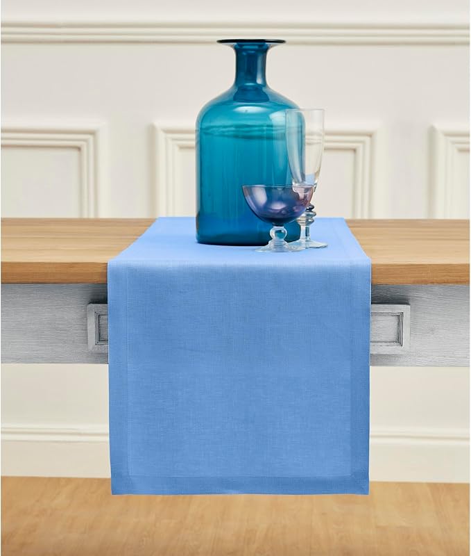 Solino Home Linen Table Runner 72 Inches Long by SolinoHome