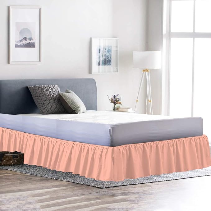 Ruffled Bed Skirt 18 Inch Drop Dust Ruffle - Image 3