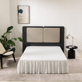 TSUTOMI Bed Skirt King Size Ruffled Bed Skirt by TSUTOMI