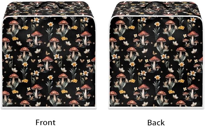 Mumeson Frog Mushroom Coffee Maker Cover, Waterproof Dust Cover - Image 7