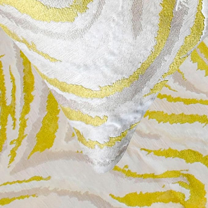 The HomeCentric King/Queen/Twin Yellow & Grey Decorative Bed Runner CA King - Image 4