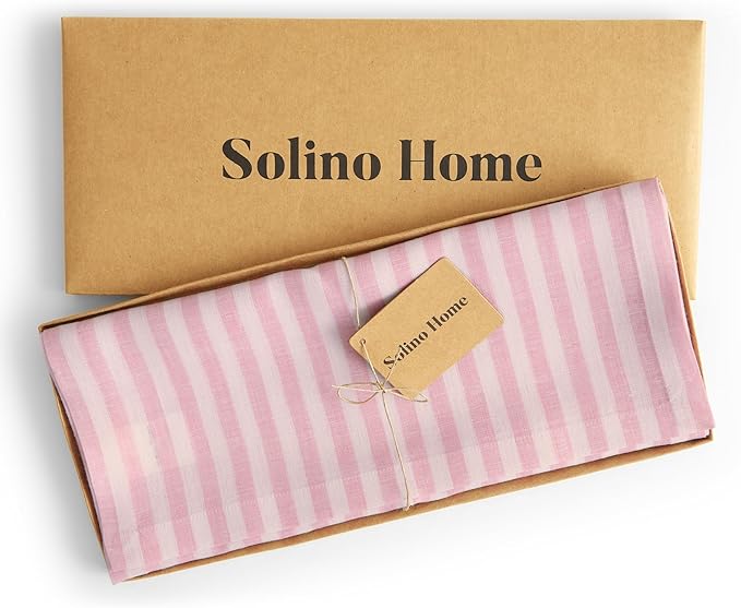 Solino Home Linen Table Runner 90 Inches Long - Image 5